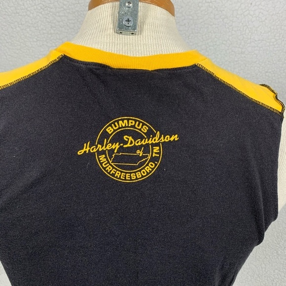 Harley-Davidson Kids size L (14-16) Sleeveless T Shirt Top - Picture 4 of 6